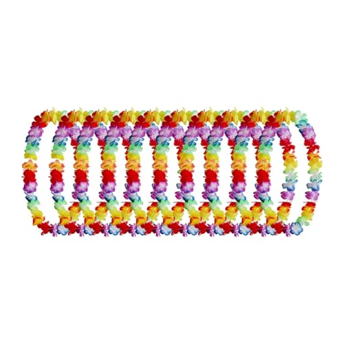 rockible 10 Stück - Party-Halsketten mit tropischen Motiven für Verschiedene Anlässe, A von rockible