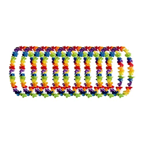 rockible 10 Stück - Party-Halsketten mit tropischen Motiven für Verschiedene Anlässe, B von rockible