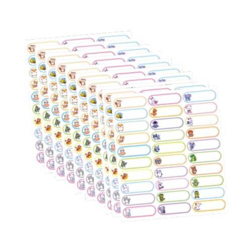 rockible 10 Stücke Aufkleber Tags School Tags Diy Craft Supplies von rockible
