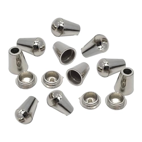 rockible 10x Kordelstopper Kordelenden Glockenstopper für Rucksack, Silber rockible 10x Kordelstopper Kordelenden Glockenstopper für Rucksack, Silber von rockible