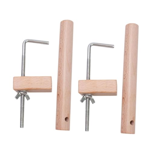 rockible 2 Stück Kettstifte und Kettklammern DIY Webringe Weben Gewebte Tischklammer Flechten Bastelwerkzeug Holz Kettstifte rockible 2 Stück Kettstifte und Kettklammern DIY Webringe Weben Gewebte Tischklammer Flechten Bastelwerkzeug Holz Kettstifte von rockible