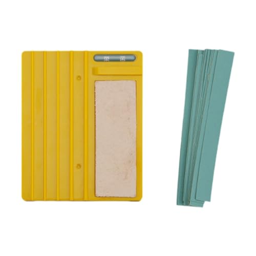 rockible Abschräger, Schärfen, Anleitung, DIY Kit, Breiter Kantenschärfer, für DIY Lederhandwerk rockible Abschräger, Schärfen, Anleitung, DIY Kit, Breiter Kantenschärfer, für DIY Lederhandwerk von rockible
