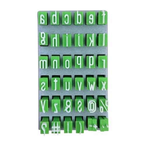 rockible Alphabet Ton Stempel Set, Buchstaben Clay Pressstempel, DIY Handgemachte Alphabet Formung, Kleinbuchstaben rockible Alphabet Ton Stempel Set, Buchstaben Clay Pressstempel, DIY Handgemachte Alphabet Formung, Kleinbuchstaben von rockible