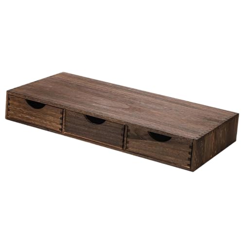 rockible Aufbewahrungsbox aus Holz, Behälter, platzsparend, für Kommode, Arbeitsplatte, Schublade, Schreibtisch-Organizer für Bauernhausküche, Wohnzimmer von rockible