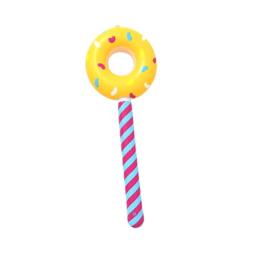 rockible Aufblasbarer Donut Stick, Donut Formballon, Kreativer Großer 31,5 '' Candy Geburtstagsfeier Dekoration für Den Urlaub, Gelb rockible Aufblasbarer Donut Stick, Donut Formballon, Kreativer Großer 31,5 '' Candy Geburtstagsfeier Dekoration für Den Urlaub, Gelb von rockible