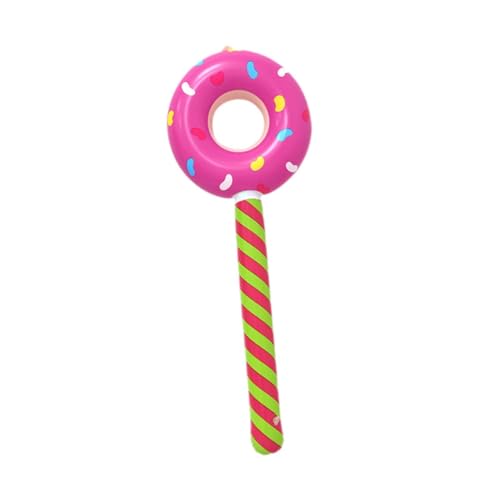 rockible Aufblasbarer Donut Stick, Donut Formballon, Kreativer Großer 31,5 '' Candy Geburtstagsfeier Dekoration für Den Urlaub, Rose Rot rockible Aufblasbarer Donut Stick, Donut Formballon, Kreativer Großer 31,5 '' Candy Geburtstagsfeier Dekoration für Den Urlaub, Rose Rot von rockible