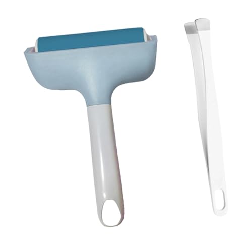 rockible Brayer Roller & Mat Pinzern Entfernerwerkzeugset Bastelstempel Brayer zum Ausdruck, Blau von rockible