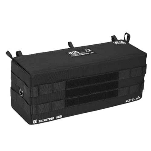 rockible Camping Aufbewahrung, Aufbewahrungsbox, Beutel, Tragetasche für Wandern, Grillen, Radfahren, Zuhause, 36 cm X 11.5 cm X 14.5 cm von rockible