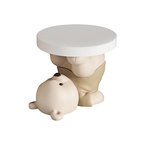 rockible Kleiner Beelltisch mit Tiermotiv für Wohnzimmer, Schlafzimmer, Balkon und Büro, BRAUN rockible Kleiner Beelltisch mit Tiermotiv für Wohnzimmer, Schlafzimmer, Balkon und Büro, BRAUN von rockible