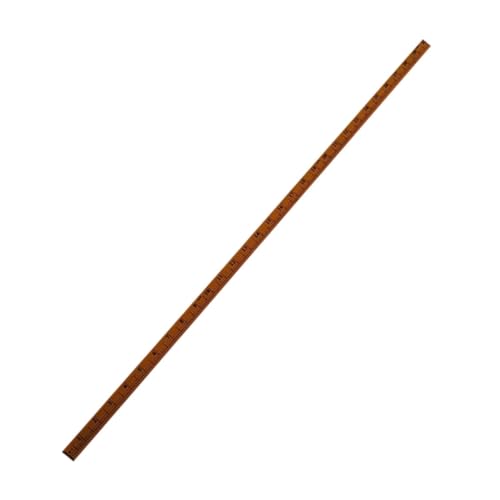 rockible Meterstab-Lineal, 1 m Lineal, Holzlineal, Holzlineal, tragbares, gerades Schneiderlineal zum Nähen, Büro, Zuhause, Schule, Unterrichten rockible Meterstab-Lineal, 1 m Lineal, Holzlineal, Holzlineal, tragbares, gerades Schneiderlineal zum Nähen, Büro, Zuhause, Schule, Unterrichten von rockible