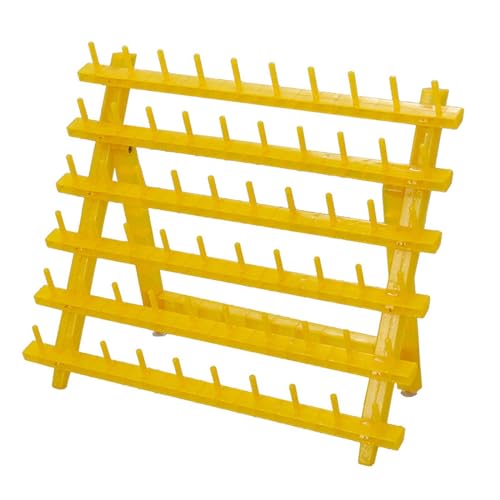 rockible Nähgarnständer, Garnrollenhalter, Garnrollenständer, Garnrollenständer zum Ordnen von Garn, Gelb rockible Nähgarnständer, Garnrollenhalter, Garnrollenständer, Garnrollenständer zum Ordnen von Garn, Gelb von rockible