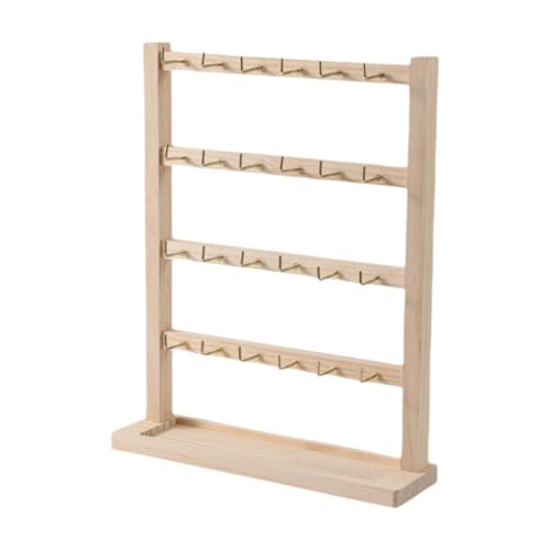 rockible Ohrring-Präsentationsständer, Haken, Ohrring-Präsentationsständer aus Holz für Schlüsselanhänger, Kommoden, Geschäfte, Geschäfte, 4 Ebenen, 24 Haken rockible Ohrring-Präsentationsständer, Haken, Ohrring-Präsentationsständer aus Holz für Schlüsselanhänger, Kommoden, Geschäfte, Geschäfte, 4 Ebenen, 24 Haken von rockible