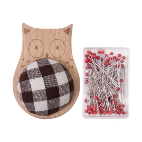 rockible Pin Kissen mit Stiften Leichtes Kleines Nähiges Handwerk Accessoires Schöne Ball Kopfnähtnadeln für Stickereien Quilting, Set D rockible Pin Kissen mit Stiften Leichtes Kleines Nähiges Handwerk Accessoires Schöne Ball Kopfnähtnadeln für Stickereien Quilting, Set D von rockible