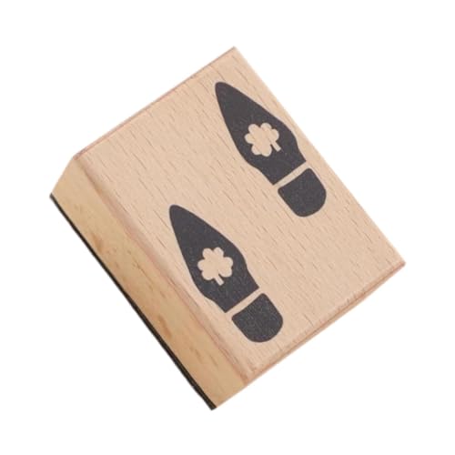 rockible Stempel für Kids Kreative Holzstempel für die Briefverarbeitung von rockible
