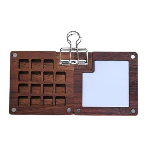 rockible Taschenkünstler Aquarell Reise Set Lackpalette für Acryl Lacknetz Lackierliebhaber, Rote Birne 15 Löcher rockible Taschenkünstler Aquarell Reise Set Lackpalette für Acryl Lacknetz Lackierliebhaber, Rote Birne 15 Löcher von rockible