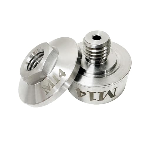 rockible X Lock Adapter, Hardware Winkelschleifer Adapter, Leichter Mehrzweck Schleifer Lock Gewindeumbau für Den Austausch von Trommelrädern, A von rockible
