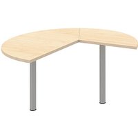 röhr Anbautisch höhenverstellbar Techno ahorn, silber freiform 130,0 x 128,0/65,0 x 68,0 - 82,0 cm röhr Anbautisch höhenverstellbar Techno ahorn, silber freiform 130,0 x 128,0/65,0 x 68,0 - 82,0 cm von röhr