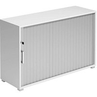 röhr Imperia Rollladenschrank weiß, silber 1 Fachboden 120,0 x 40,0 x 74,5 cm röhr Imperia Rollladenschrank weiß, silber 1 Fachboden 120,0 x 40,0 x 74,5 cm von röhr