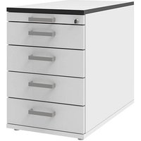 röhr Imperia Standcontainer weiß 5 Auszüge 43,3 x 80,0 x 72,0 - 78,0 cm röhr Imperia Standcontainer weiß 5 Auszüge 43,3 x 80,0 x 72,0 - 78,0 cm von röhr