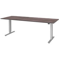 röhr Imperia elektrisch höhenverstellbarer Schreibtisch quarzit rechteckig, T-Fuß-Gestell silber 200,0 x 80,0 cm röhr Imperia elektrisch höhenverstellbarer Schreibtisch quarzit rechteckig, T-Fuß-Gestell silber 200,0 x 80,0 cm von röhr