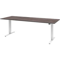 röhr Imperia elektrisch höhenverstellbarer Schreibtisch quarzit rechteckig, T-Fuß-Gestell weiß 200,0 x 80,0 cm röhr Imperia elektrisch höhenverstellbarer Schreibtisch quarzit rechteckig, T-Fuß-Gestell weiß 200,0 x 80,0 cm von röhr