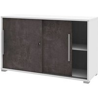 röhr Schiebetürenschrank Imperia, 194-0A2-9010-65-F1 weiß, quarzit 2 Fachböden 120,0 x 40,0 x 74,5 cm röhr Schiebetürenschrank Imperia, 194-0A2-9010-65-F1 weiß, quarzit 2 Fachböden 120,0 x 40,0 x 74,5 cm von röhr
