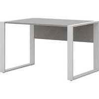 röhr Schreibtisch beton rechteckig, Kufen-Gestell weiß 120,0 x 80,0 cm röhr Schreibtisch beton rechteckig, Kufen-Gestell weiß 120,0 x 80,0 cm von röhr