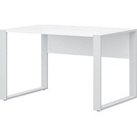 röhr Schreibtisch weiß rechteckig, Kufen-Gestell weiß 120,0 x 80,0 cm röhr Schreibtisch weiß rechteckig, Kufen-Gestell weiß 120,0 x 80,0 cm von röhr