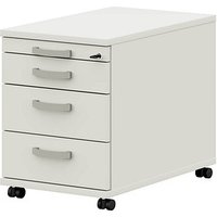 röhr Techno Rollcontainer weiß 4 Auszüge 43,0 x 60,0 x 54,4 cm röhr Techno Rollcontainer weiß 4 Auszüge 43,0 x 60,0 x 54,4 cm von röhr