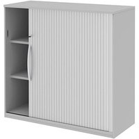 röhr Techno Rollladenschrank hellgrau, silber 4 Fachböden 120,0 x 43,0 x 111,7 cm röhr Techno Rollladenschrank hellgrau, silber 4 Fachböden 120,0 x 43,0 x 111,7 cm von röhr