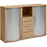 röhr Sideboard Techno, 019-507-7110-71-B1 ahorn, silber 162,7 x 43,0 - 53,0 x 111,7 cm röhr Sideboard Techno, 019-507-7110-71-B1 ahorn, silber 162,7 x 43,0 - 53,0 x 111,7 cm von röhr