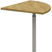 röhr Verbindungsplatte höhenverstellbar Techno hickory-eiche, dreieckig abgerundet 80,0 x 80,0 x 68,0 - 82,0 cm röhr Verbindungsplatte höhenverstellbar Techno hickory-eiche, dreieckig abgerundet 80,0 x 80,0 x 68,0 - 82,0 cm von röhr