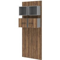 röhr Wandboard quantum eiche, grau 80,0 x 30,0 x 220,5 cm von röhr