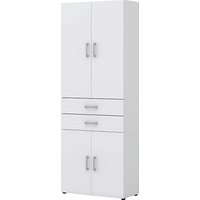 röhr Aktenschrank direct.office, 859W671000 weiß 3 Fachböden 80,0 x 33,5 x 212,5 cm von röhr