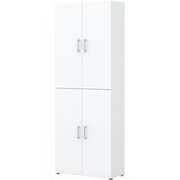 röhr Aktenschrank direct.office, 859W651000 weiß 5 Fachböden 80,0 x 33,5 x 212,5 cm von röhr