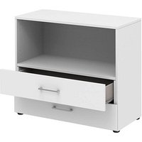 röhr Regalschrank direct.office, 859W281000 weiß 80,0 x 34,4 x 72,0 cm von röhr