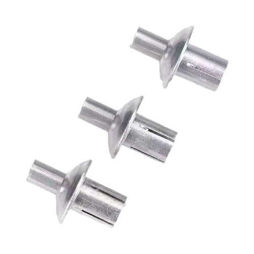 rongweiwang 50 Stück Hammerschlagnieten für Präzisionsbefestigung, 50 Stück Nieten Set, Aluminium Blindniete, Gewindeschneidnieten aus Aluminiumlegierung rongweiwang 50 Stück Hammerschlagnieten für Präzisionsbefestigung, 50 Stück Nieten Set, Aluminium Blindniete, Gewindeschneidnieten aus Aluminiumlegierung von rongweiwang