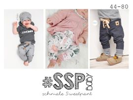 #SSP Baby - schmale Sweatpants 44-80 #SSP Baby - schmale Sweatpants 44-80 von rosarosa