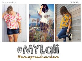 #myLali Sommershirt von rosarosa