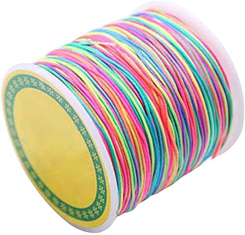 100 Schmuckherstellung Schnur Perlen Kordel 1mm bastelschnur für Armbänder Halsketten Schmuck Handwerk 100 Schmuckherstellung Schnur Perlen Kordel 1mm bastelschnur für Armbänder Halsketten Schmuck Handwerk von rosenice