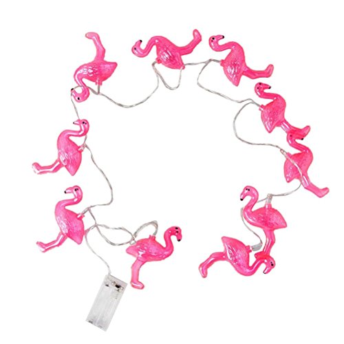 LED Lichterkette Batteriebetrieben Flamingo Hochzeit Weihnachten Garten Dekoration 1.5 LED Lichterkette Batteriebetrieben Flamingo Hochzeit Weihnachten Garten Dekoration 1.5 von rosenice