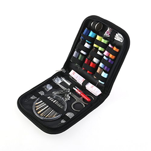 ROSENICE Nähzeug-Set Reise Nähzeug 58pcs Nähzubehör Nadeln Thread Scheren Set mit Reißverschluss Tasche aus Polyester ROSENICE Nähzeug-Set Reise Nähzeug 58pcs Nähzubehör Nadeln Thread Scheren Set mit Reißverschluss Tasche aus Polyester von rosenice