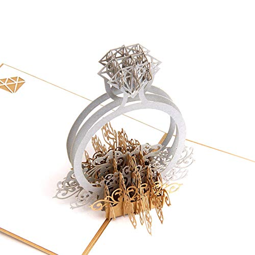 rrrrr 3D handgemachte Schnitzerei Hochzeit Verlobung Diamant Ring Papier Einladung Karten Postkarte Valentinstag Show Liebe Geschenk rrrrr 3D handgemachte Schnitzerei Hochzeit Verlobung Diamant Ring Papier Einladung Karten Postkarte Valentinstag Show Liebe Geschenk von rrrrr