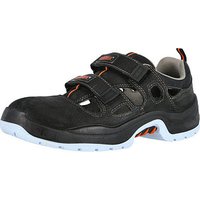 ruNNex® unisex S1 Sicherheitssandalen "5100" TeamStar schwarz Größe 40 von ruNNex®