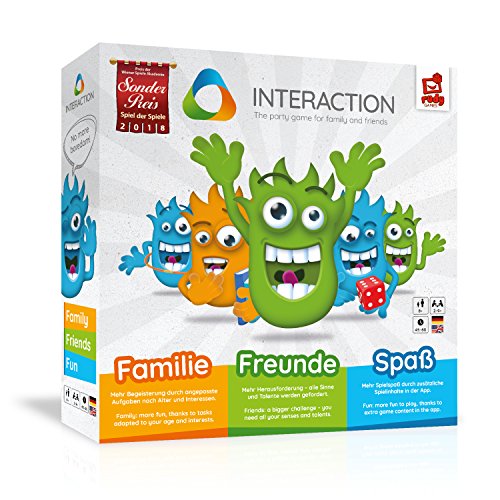 Interaction von Rudy Games Interaktiver Brettspiel Spaß mit App und Malstift, für Kinder und Freunde ab 8 Jahren Interaction von Rudy Games Interaktiver Brettspiel Spaß mit App und Malstift, für Kinder und Freunde ab 8 Jahren von rudy games GmbH