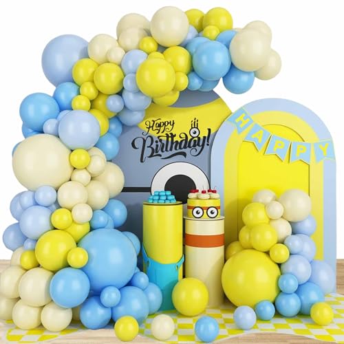 Geburtstags Luftballon Bogen Girlanden Set 149 Stück Latexballons Bananen Ballons Partydekorationen Banana Themenparty Zubehör Geburtstags Luftballon Bogen Girlanden Set 149 Stück Latexballons Bananen Ballons Partydekorationen Banana Themenparty Zubehör von ruhoup
