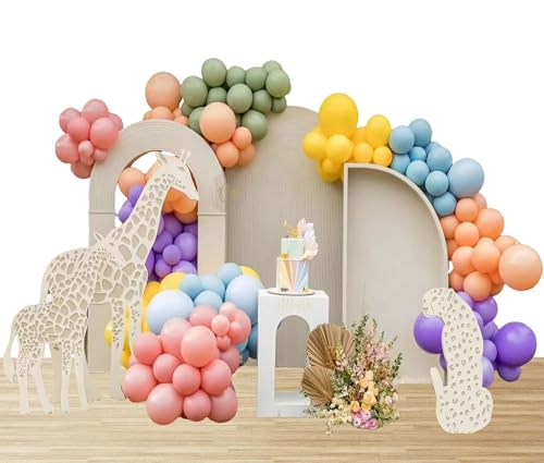 Safari Luftballons Bogen Girlanden Set für Geburtstagspartys Woodland Geburtstags Luftballons Dekorationen Tiere Party Gegenstände Zum Thema Safari Luftballons Bogen Girlanden Set für Geburtstagspartys Woodland Geburtstags Luftballons Dekorationen Tiere Party Gegenstände Zum Thema von ruhoup
