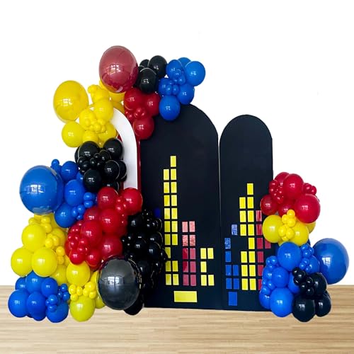 Spider Luftballons Bogen Girlanden Set für Geburtstagspartys Geburtstags Luftballons Spider Hero Ballons Dekorationen Super City Party Gegenstände Zum Thema Spider Luftballons Bogen Girlanden Set für Geburtstagspartys Geburtstags Luftballons Spider Hero Ballons Dekorationen Super City Party Gegenstände Zum Thema von ruhoup