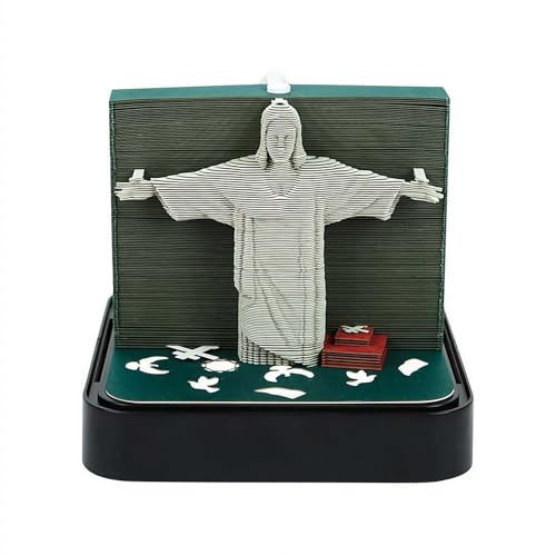 3D-Kalender 2026, Jesus-Form-Kalender 2026, kreativer 3D-Notizblock, DIY-Papierschnitzkunst, Tränen, Awsy Jesus-Form, Desktop-Dekoration, Geschenke für Weihnachten, Geburtstag, Jubiläen 3D-Kalender 2026, Jesus-Form-Kalender 2026, kreativer 3D-Notizblock, DIY-Papierschnitzkunst, Tränen, Awsy Jesus-Form, Desktop-Dekoration, Geschenke für Weihnachten, Geburtstag, Jubiläen von rujjftsy