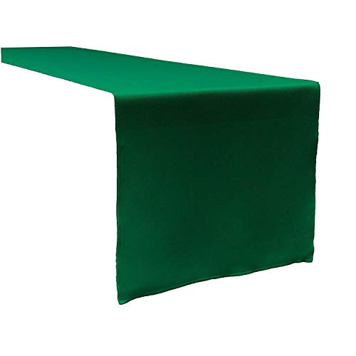 Tischläufer 35,6 x 274,3 cm ideal für Hochzeit, Baby Dusche, Haus, Restaurant, Party Rental von Runner Linens Factory, Polyester-Mischgewebe, kelly green, 14x108 inches Tischläufer 35,6 x 274,3 cm ideal für Hochzeit, Baby Dusche, Haus, Restaurant, Party Rental von Runner Linens Factory, Polyester-Mischgewebe, kelly green, 14x108 inches von runner linens